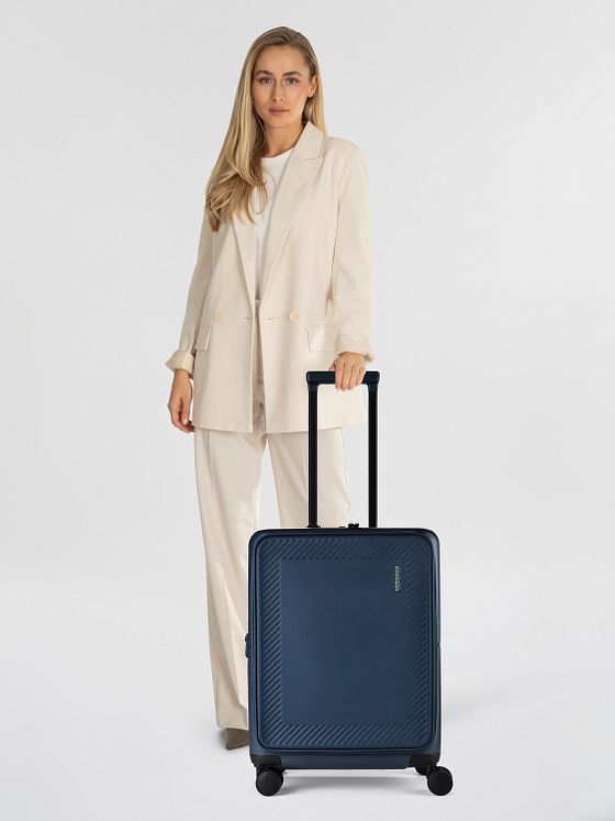 American Tourister Dashpop 4 hjul Kabinekuffert 55 cm med strækfold American Tourister Dashpop 4 hjul Kabinekuffert 55 cm med strækfold