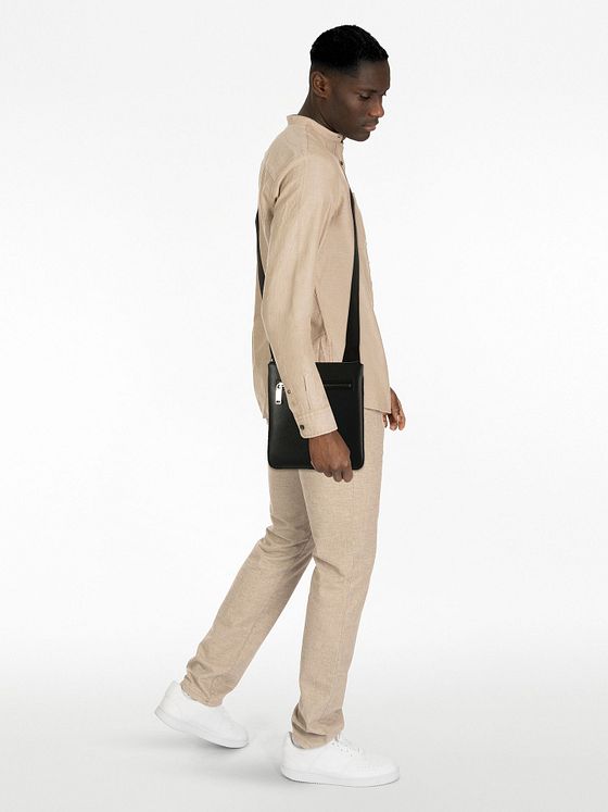 Boss Daxter Skuldertaske Læder 21 cm