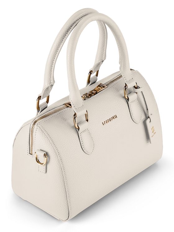 Lazarotti Bologna Nahka Bowling-laukku käsilaukku Crossbody Nahka 26 cm