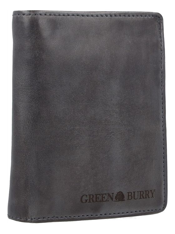 Greenburry Vintage pung i vasket læder 10 cm