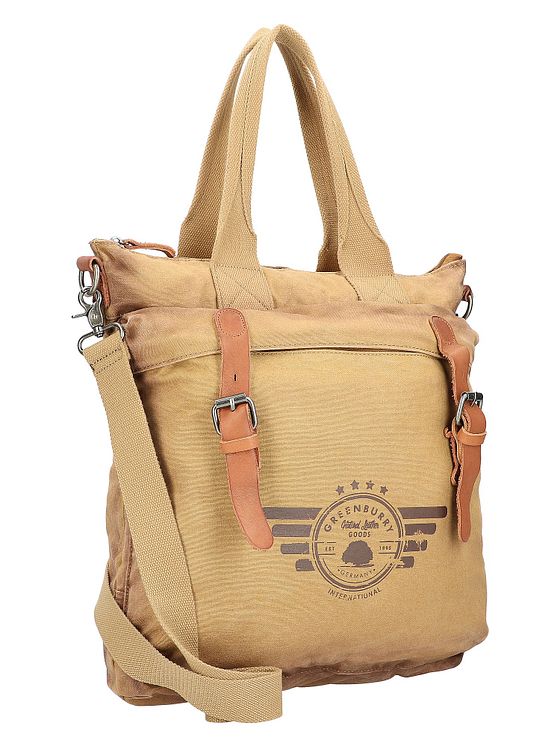 Greenburry Vintage Aviator-skuldertaske 36 cm