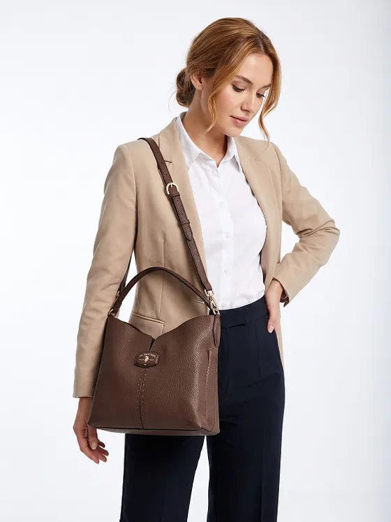 U.S. Polo Assn. Chestnut Skuldertaske 27 cm U.S. Polo Assn. Chestnut Skuldertaske 27 cm