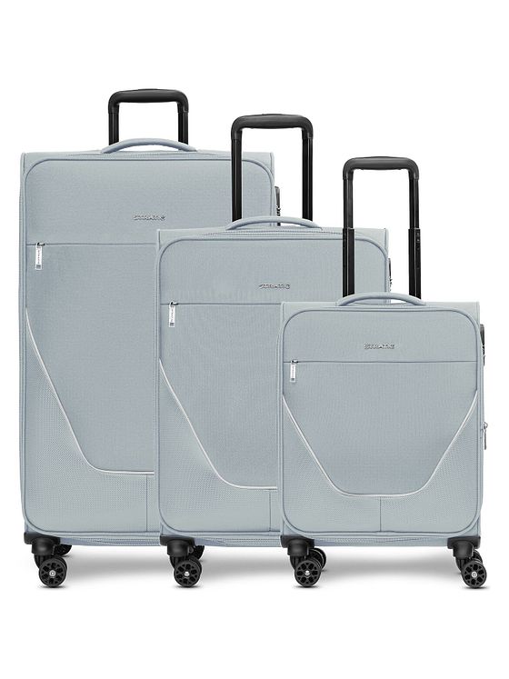 Stratic taska 4-hjuls kuffertsæt 3 stk. med stretchfold