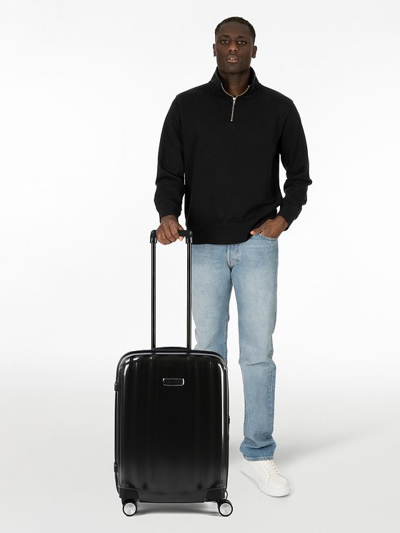 Samsonite Lite-Cube Dlx Chrome 4 hjul Kabinetrolley 55 cm