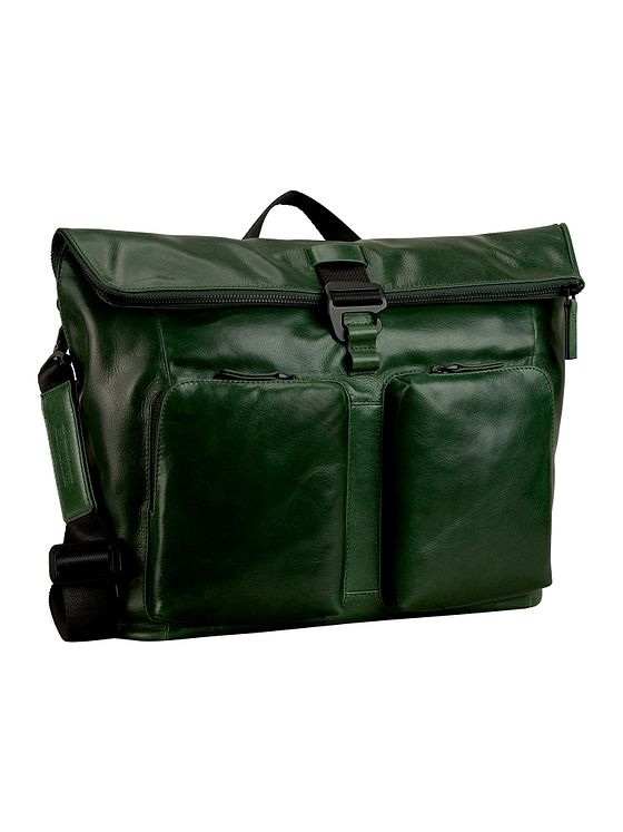 Leonhard Heyden Porto Messenger-taske Læder 38 cm