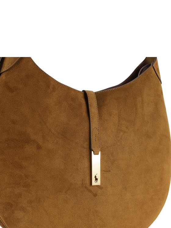 POLO RALPH LAUREN Polo ID Skuldertaske Læder 40 cm