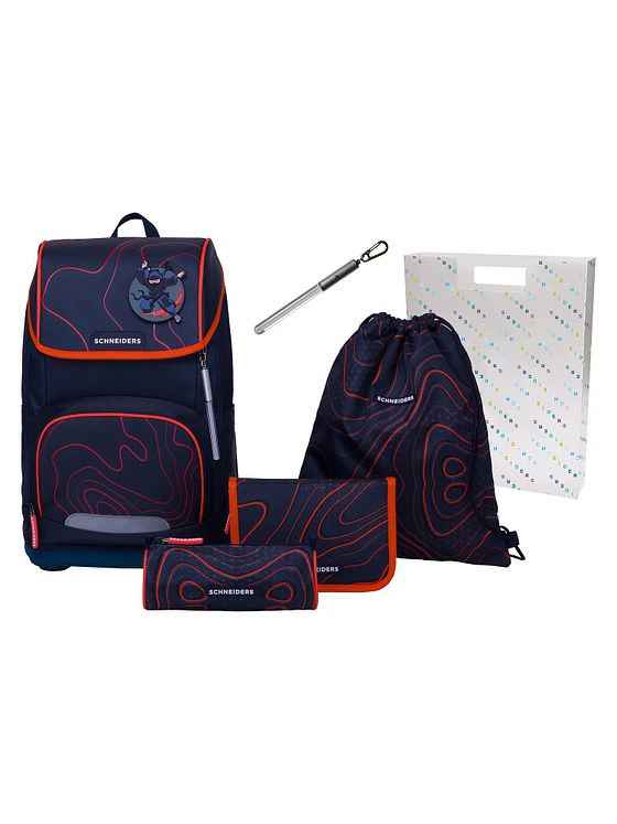 Schneiders Ergoplus Skoleransel-sæt 8-delt