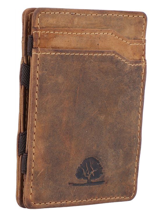 Greenburry Vintage kreditkortholder i læder 7 cm