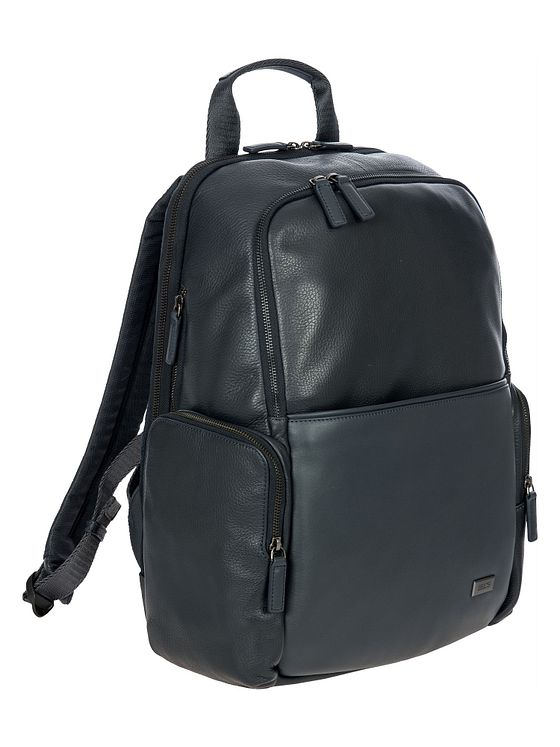 Bric's Torino-rygsæk i læder med 45 cm rum til bærbar computer