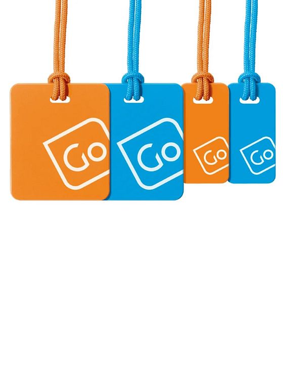Go Travel Adressemærkatsæt 4 stk.