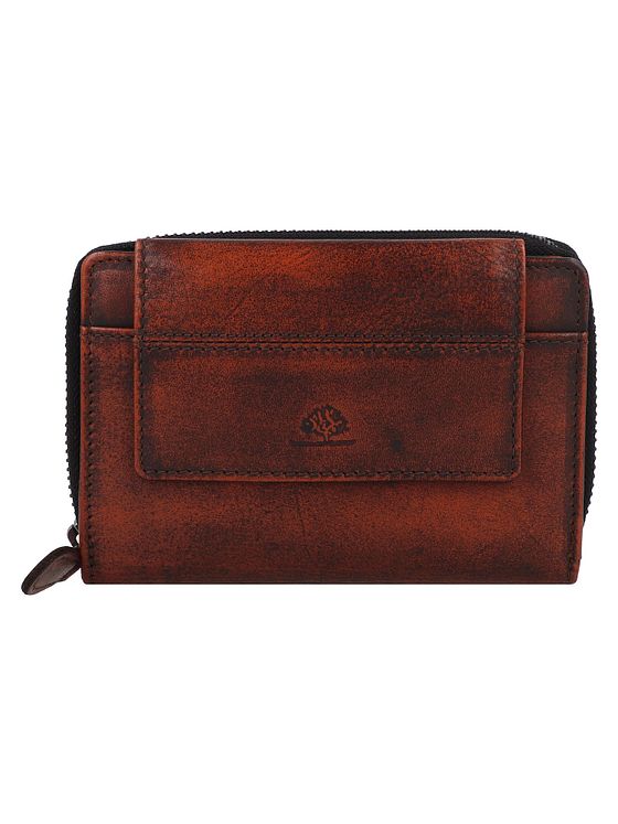 Greenburry Destressed Pung RFID-beskyttelse Læder 13.5 cm