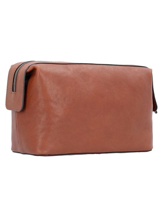 Piquadro Black Square Kultur-taske Læder 23 cm