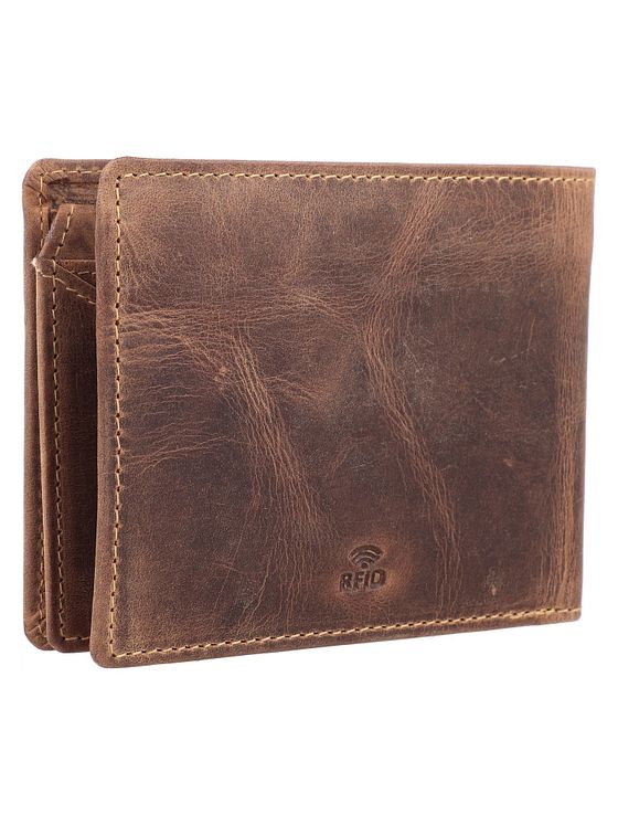 Greenburry Vintage Pung RFID-beskyttelse Læder 12 cm Greenburry Vintage Pung RFID-beskyttelse Læder 12 cm