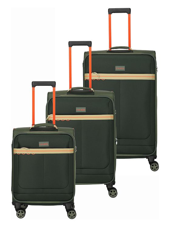 Travelite Color Craze 4 hjul Kuffert 3-delt med strækfold
