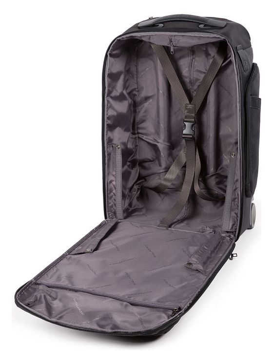 Piquadro Kort 2-hjulet rygsæk-trolley 53 cm rum til bærbar computer