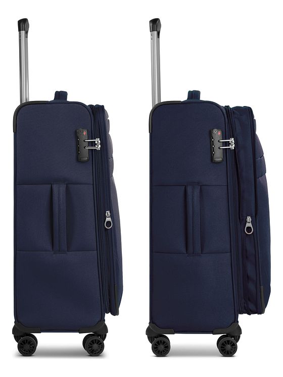 Worldpack Chicago 4 hjul Trolley M 67 cm med strækfold