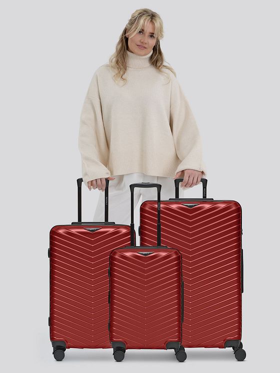 Redolz Essentials 18 4 hjul Kuffert 3-delt med strækfold