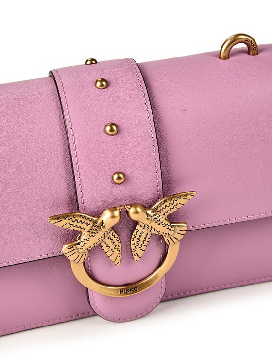 PINKO Love One Skuldertaske Læder 21 cm PINKO Love One Skuldertaske Læder 21 cm