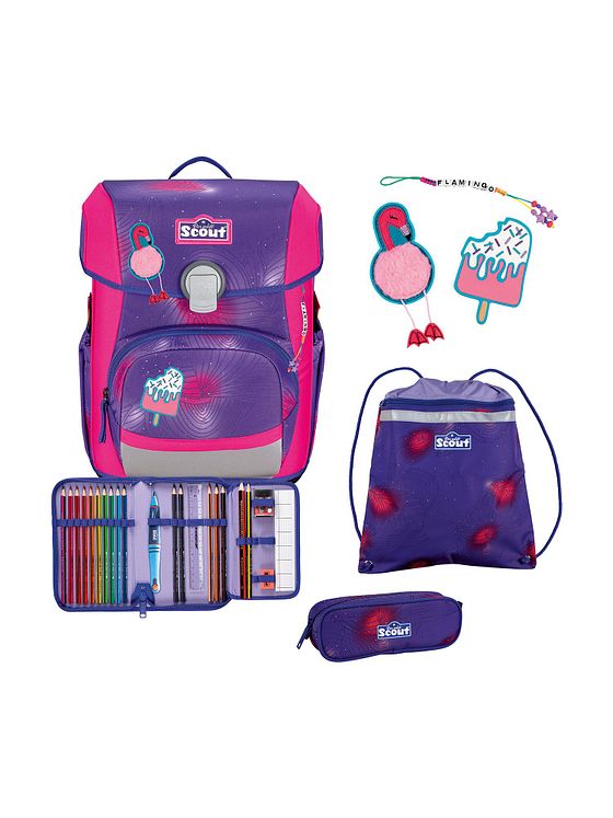 Scout Neo Skoleransel-sæt 4-delt