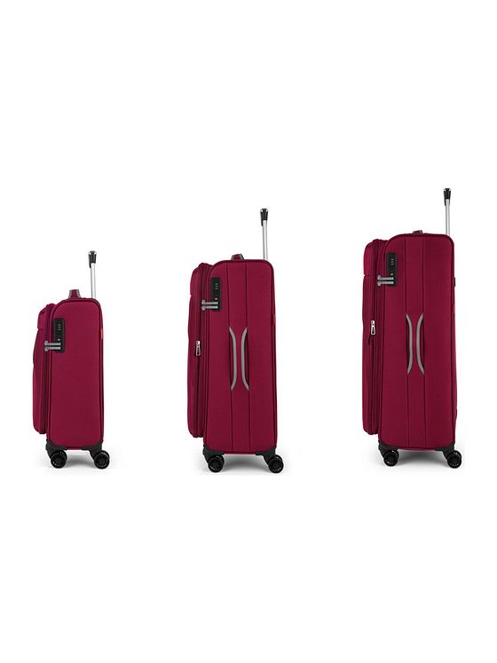 Gabol Zambia 4 hjul Kuffert 3-delt med strækfold