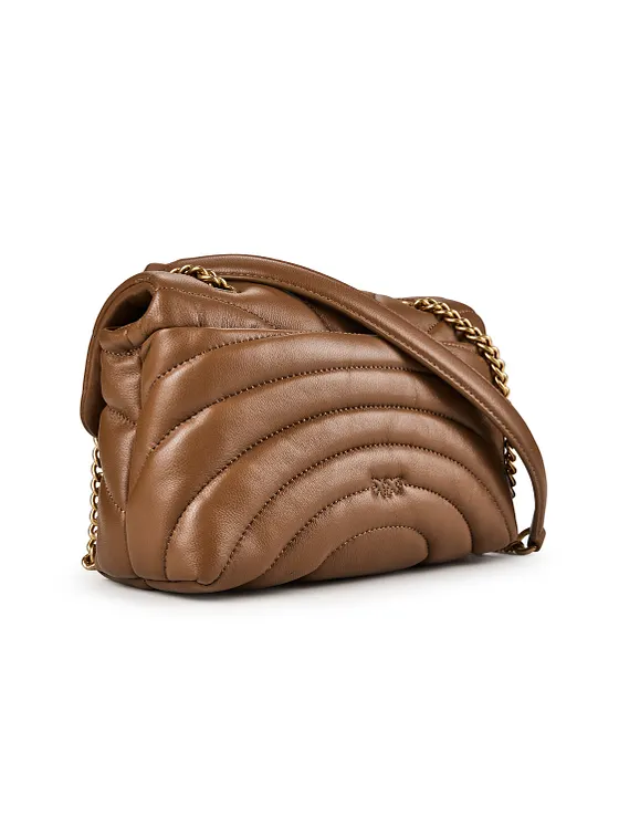 PINKO Love Puff Taška přes rameno Kůže 23 cm PINKO Love Puff Taška přes rameno Kůže 23 cm