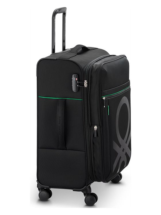 Delsey Paris x United Colors of Benetton Colour Bock 4-hjuls trolley 67 cm med stretchfold