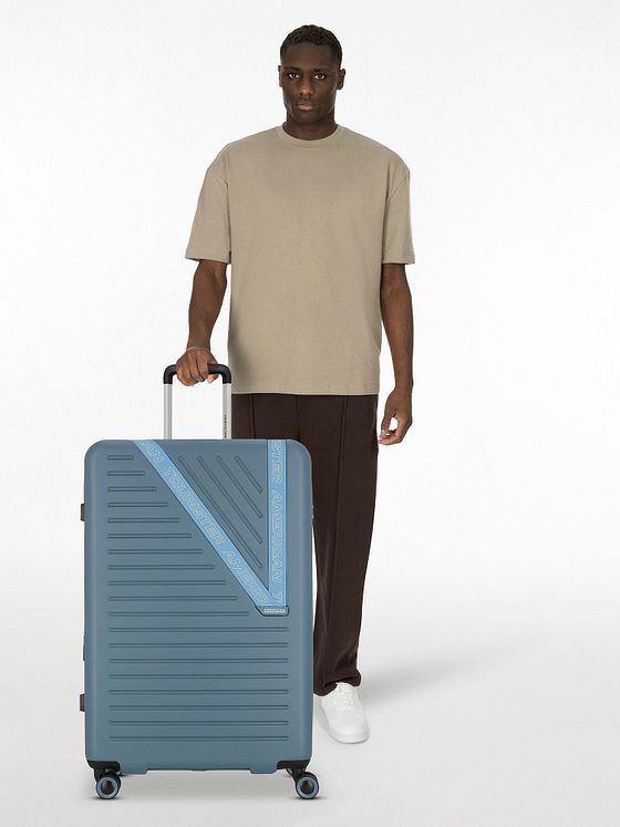 American Tourister Dynabelt 4 hjul Trolley 77 cm med strækfold