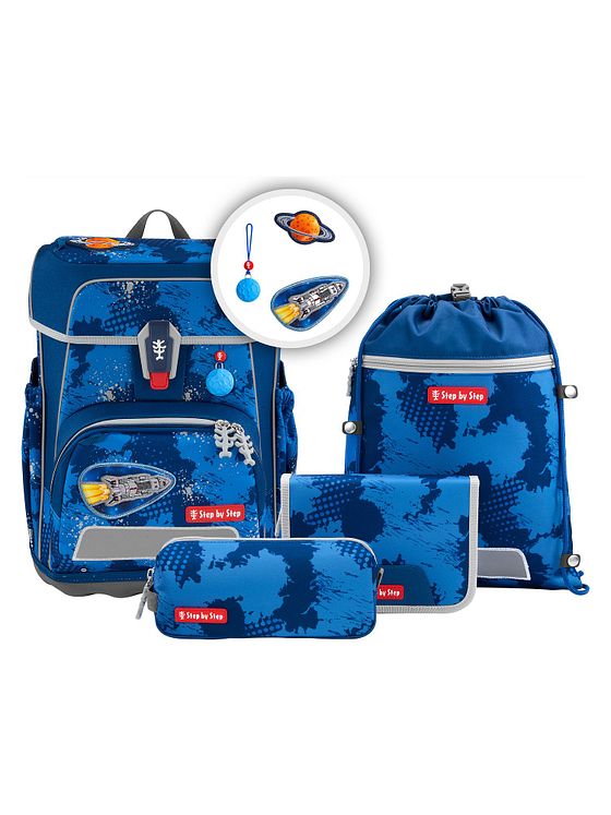 Step by Step Cloud Reflect Sada školních tašek 5-dílný