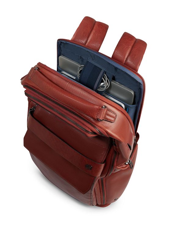 Piquadro Solm rejserygsæk 44 cm med rum til bærbar computer