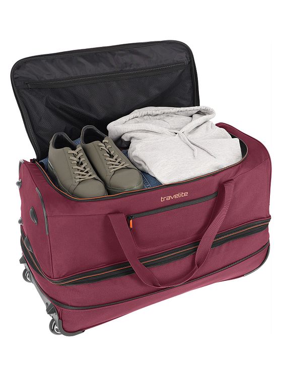 Travelite Basics 2 hjul Rejsetaske 70 cm med strækfold Travelite Basics 2 hjul Rejsetaske 70 cm med strækfold