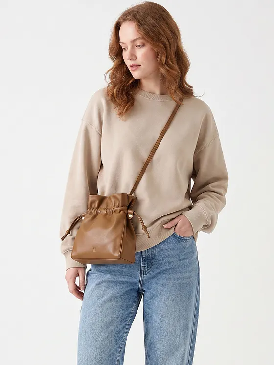 DuDu Crossbody taske Læder 18 cm DuDu Crossbody taske Læder 18 cm