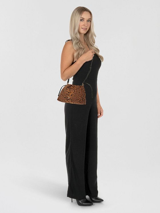 PINKO Mini Clutch Skuldertaske Læder 26 cm