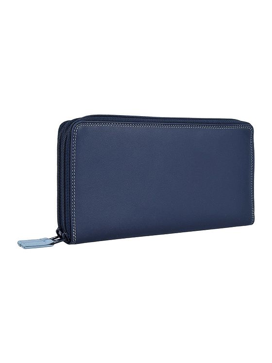 Mywalit Stor pung med dobbelt lynlås i læder 18 cm