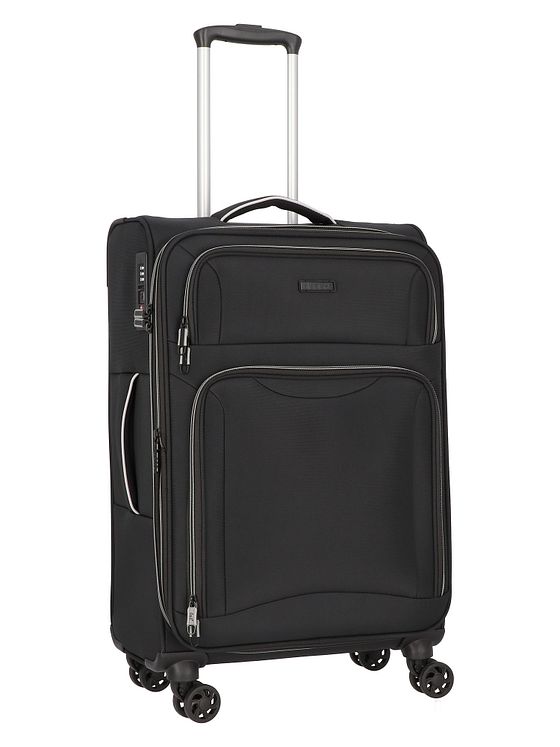 d & n Travel Line 9204 4 hjul Trolley M 66 cm med strækfold