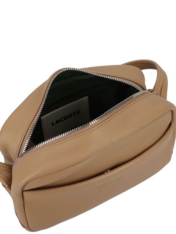 Lacoste City Court Skuldertaske Læder 21.5 cm