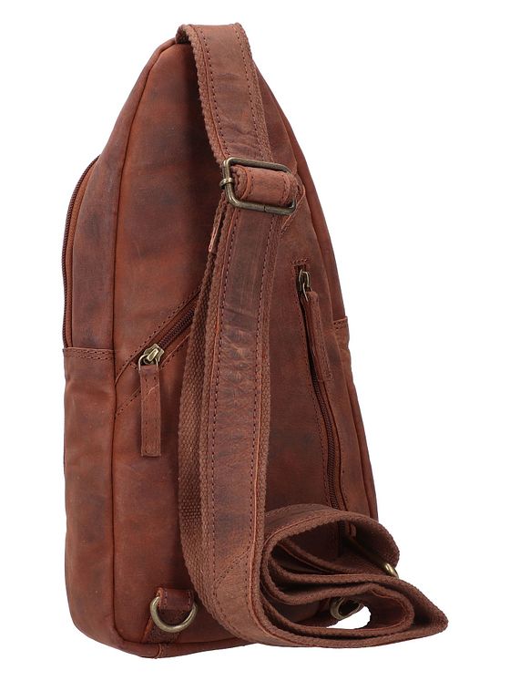 Greenland Nature Montenegro skuldertaske i læder 36 cm