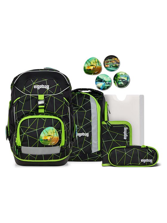 ergobag Paksæt 6 stk. inkl. velcrosæt