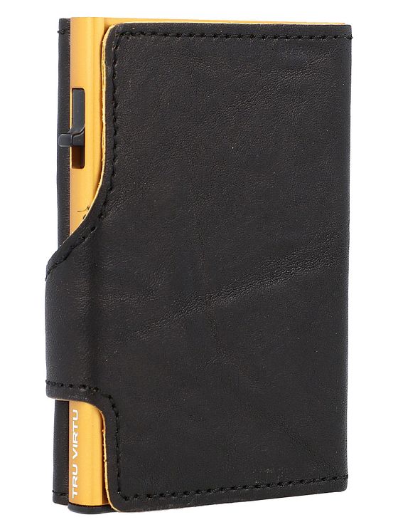 Tru Virtu Click & Slide kreditkortholder RFID læder 6,5 cm