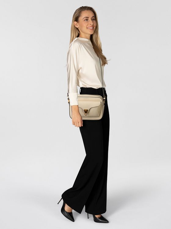 Coccinelle Beat Soft Taška přes rameno Kůže 21 cm