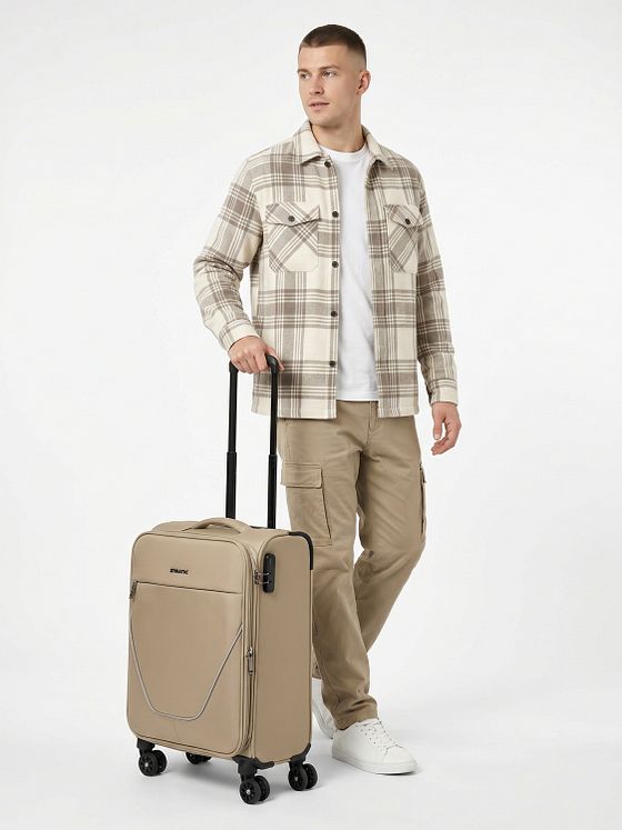 Stratic taska 4 ruedas Maleta de cabina S 55 cm Con asa expansible Stratic taska 4 ruedas Maleta de cabina S 55 cm Con asa expansible