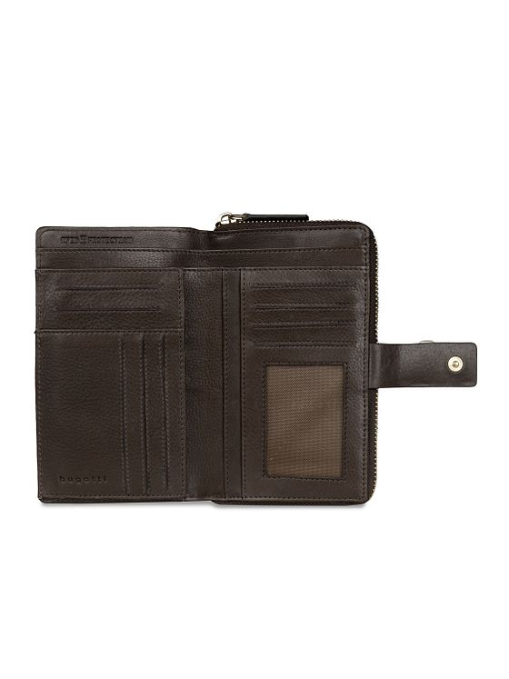 bugatti Noemi Peněženka RFID ochrana Kůže 16 cm