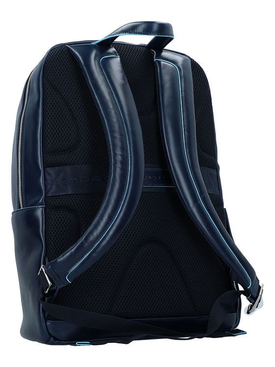 Piquadro Blue Square rygsæk læder 43 cm laptoprum