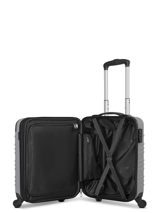 Wenger Amplar Evo 4 hjul Kabinetrolley S 53 cm med strækfold Wenger Amplar Evo 4 hjul Kabinetrolley S 53 cm med strækfold