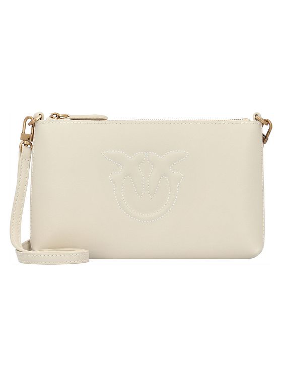 PINKO Flat Horizontal Skuldertaske Læder 20 cm