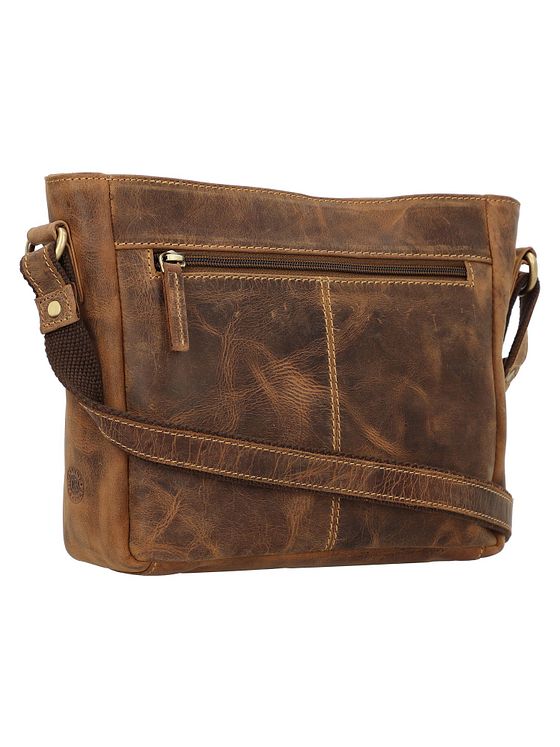 Greenburry Vintage Skuldertaske Læder 29 cm