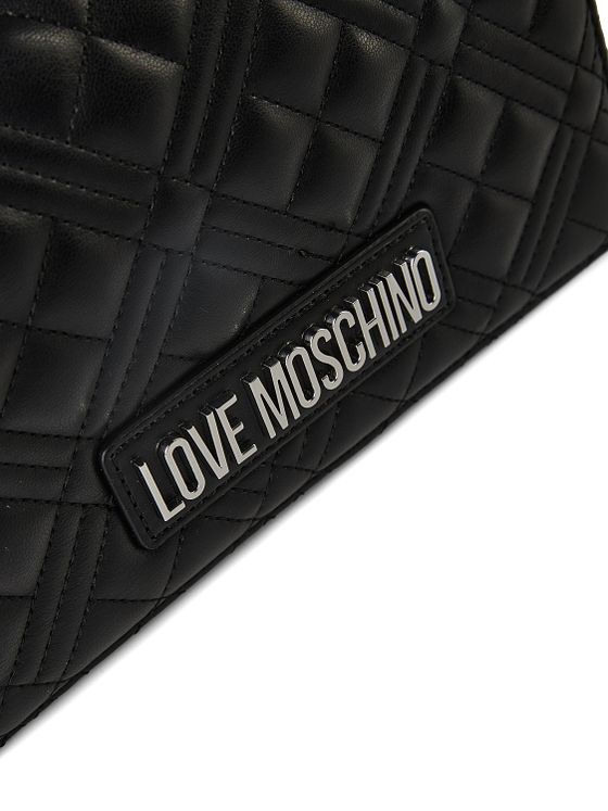 Love Moschino Quilted Crossbody-laukku 22 cm Love Moschino Quilted Crossbody-laukku 22 cm