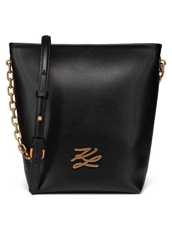 Karl Lagerfeld Autograph Skuldertaske Læder 23 cm