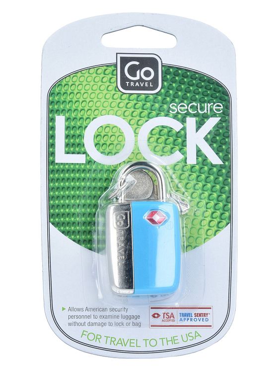 Go Travel Secure Lock kuffertlås TSA 5 cm Go Travel Secure Lock kuffertlås TSA 5 cm