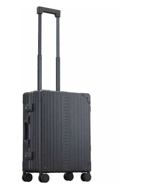 Aleon 21 Inrikes 4-hjulig kabinväska i Aluminium, 55 cm, med laptopfack Aleon 21 Inrikes 4-hjulig kabinväska i Aluminium, 55 cm, med laptopfack