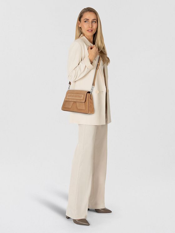 Karl Lagerfeld Ikon Skuldertaske Læder 26 cm